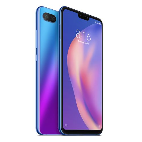 XIAOMI Mi 8 Lite موبايل 6.26 بوصة - 128 جيجا - 4G - أزرق