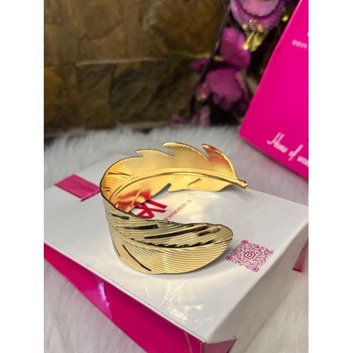 product_image_name-Generic-سوار ذراع من الفولاذ المقاوم للصدأ مطلي بالذهب الخالص-1