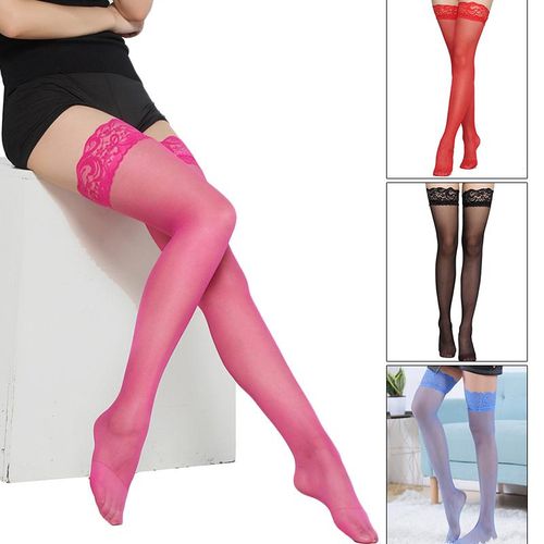 Glow In The Dark Fishnet Stockings,women Sexy Fishnet Tights Thigh High  Stocking 