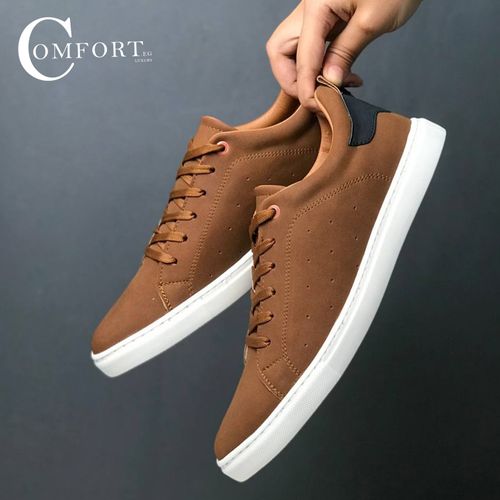 Buy Comfortable And Elegant Suede Men's Shoes -Havan in Egypt