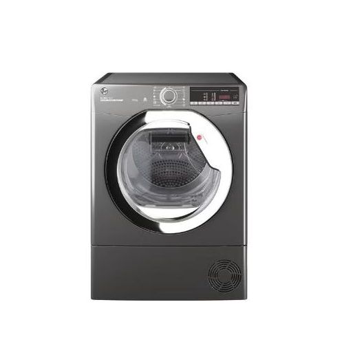 product_image_name-Hoover-مجفف ملابس أمامي التحميل سعة 10 كجم، فضي اللون، HLEC10TCER-ELA-1