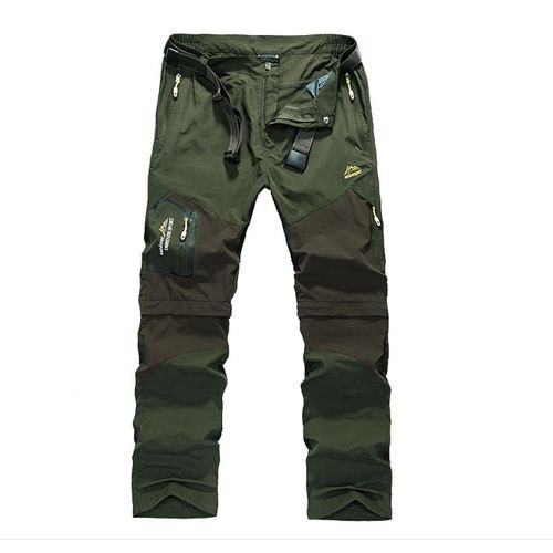 Fashion (ArmyGreen)Men Hight Quality Outdoor Quick Dry Pants Removable Hiking  Plus Size 6XL Breathable Shorts Mountain Camping Trekking Trousers ACU @  Best Price Online