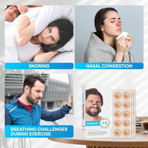 product_image_name-Generic-شرائط أنف مغناطيسية للتنفس ومضادة للشخير بتصميم لطيف على البشرة للرجال والنساء (15 زوجًا)-4