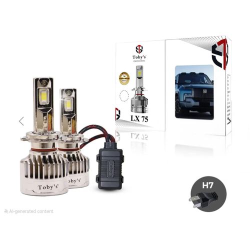product_image_name-TBS-مصابيح LED أمامية للسيارة LX75 – 75 واط لكل مصباح 7500 لومن لكل مصباح 6500 كلفن (H7)-1