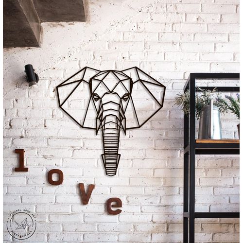 product_image_name-Generic-فن جداري هندسي على شكل رأس فيل-1