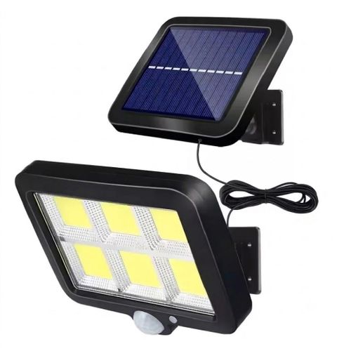Generic Detachable solar-powered spotlight with motion sensor