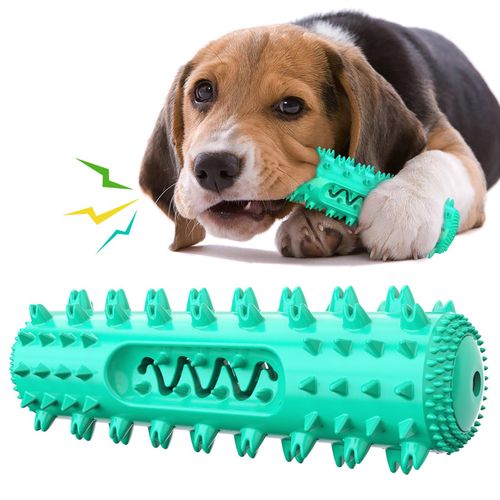 Small dog toothbrush toy top