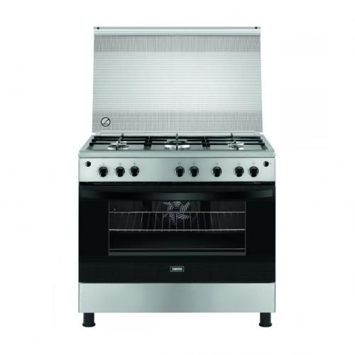 product_image_name-Zanussi-ZCG922A6XA بوتاجاز غاز - 5 شعلات - فضي -1