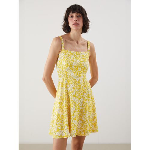 product_image_name-LC Waikiki-Floral Strappy Fitted Waist Mini Dress-1