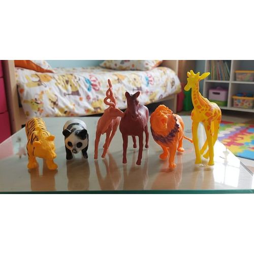 product_image_name-Generic-مجموعة ألعاب حيوانات برية للأطفال مكونة من 6 قطع-2