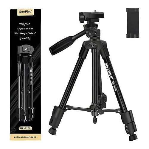 product_image_name-NeePho-NP3170 1.1M Photography Tripod Outdoor Live Selfie Camera Phone Floor Stand For DSLR Camera-1
