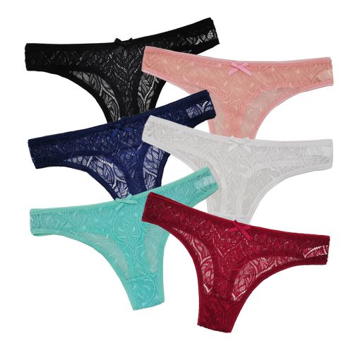 Fashion 6 Pieces Ladies Sexy Panties Set-Multicolors @ Best Price