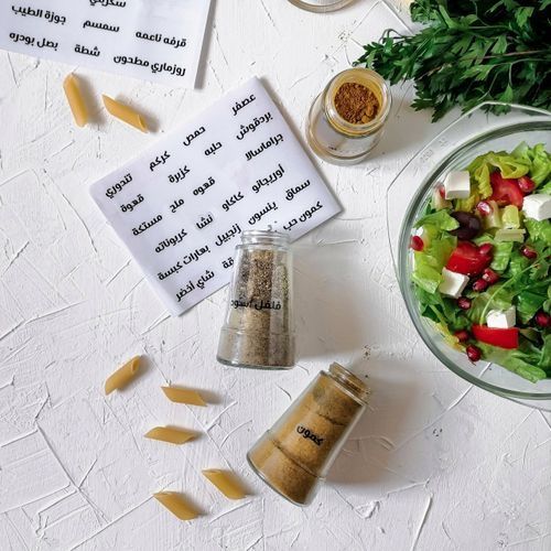 product_image_name-Generic-J033 - ليبل لبرطمانات التوابل و التخزين، استيكر لتنظيم علب التخزين-1