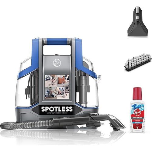 product_image_name-Hoover-منظف السجاد المحمول خفيف الوزن CDCW-CSME للسجاد والمفروشات متعدّد الأسطح لمقاعد السيارات والأريكة والمطبخ والهواء الطلق والمزيد، يزيل البقع والانسكابات والبقع الصعبة - أزرق-1