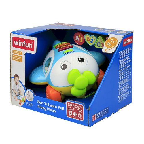 winfun طائرة السحب التعليمية مع الموسيقي والأضواء - 001505 - image 4