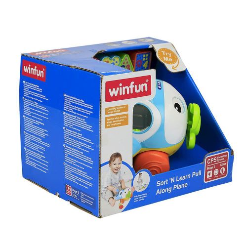 winfun طائرة السحب التعليمية مع الموسيقي والأضواء - 001505 - image 5