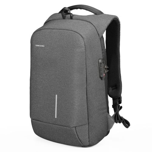 Fashion KINGSONS KS-3149 Laptop Backpack 15.6-inch (Dark Gray