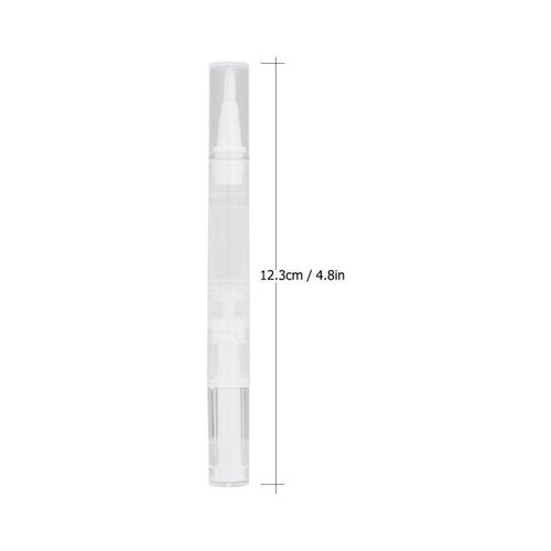 product_image_name-Generic-5-Piece Empty Transparent Makeup Twist Pen Tube White-2