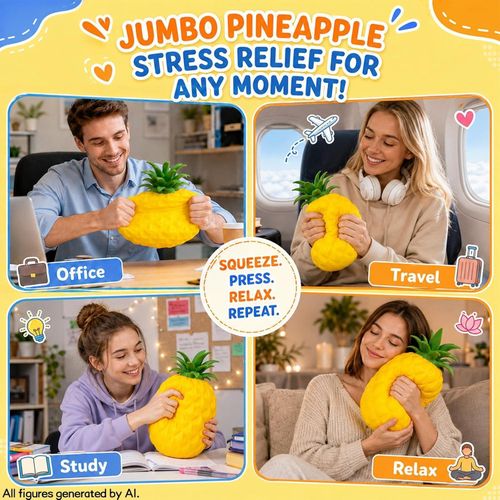 Generic 9Ih Giant Pineapple Squishy - image 5