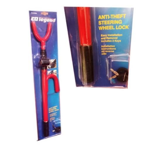 product_image_name-Generic-قفل عجلة القيادة للسيارة - يثبت فى الدركسيون - احمر-5