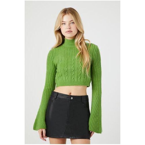 Forever 21 Cable Knit Cropped Sweater Best Price Online Jumia Egypt