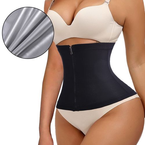 Fashion (Silver,)Women Waist Trainer Sweat Belts Corset Tummy Body