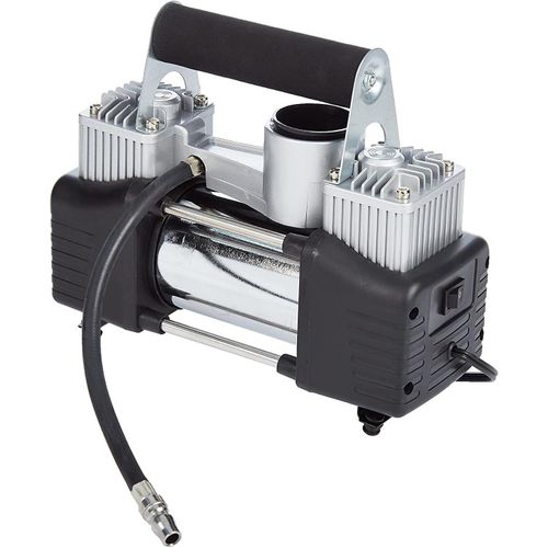 product_image_name-Generic-Car 2 Cylinder Air Compressor ,12V, for car Tires ( Camel )-5