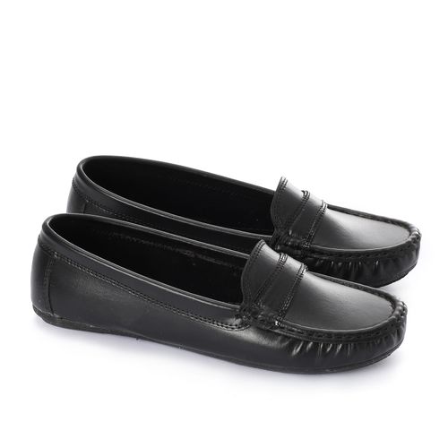 Buy Trust Group Black Penny Loafers in Egypt
