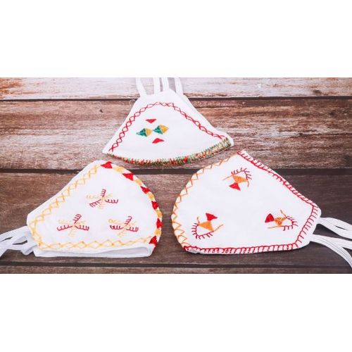 product_image_name-Ebda3 Men Masr-أقنعة بدوية ملونة مطرزة من إبداع من مصر - 3 قطع-1