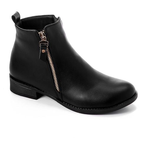 xo style Leather Ankle Boot - Black @ Best Price Online | Jumia Egypt