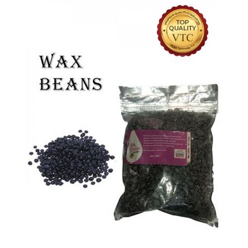 Generic شمع الواكس لإزالة شعر الوجه والجسم 300 جرام لون اسود 