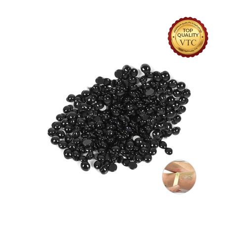 Generic شمع الواكس لإزالة شعر الوجه والجسم 300 جرام لون اسود 
