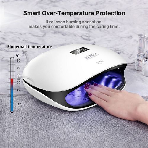 Amazon.com : Professional LED UV Nail Dryer Gel Polish Lamp Salon Manicure  SUN X5 MAX 80w. FOR HANDS AND FEET : Beauty & Personal Care