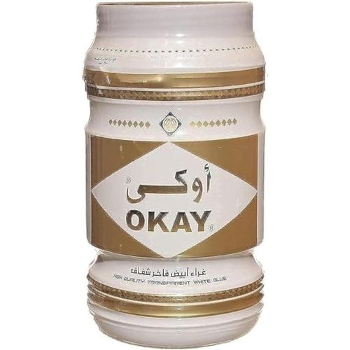 OKay غراء أوكي أبيض 0.4 كجم