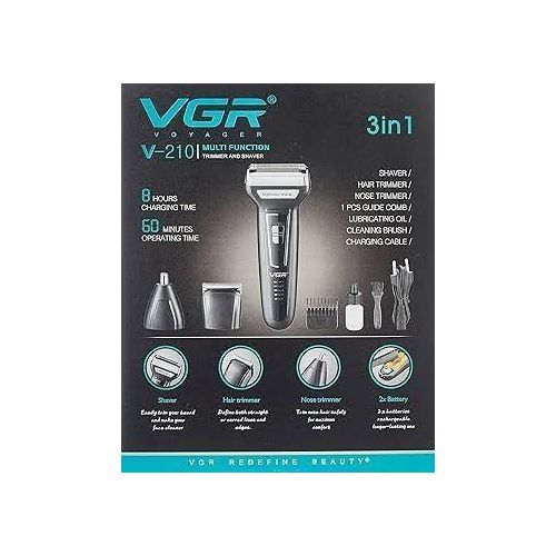VGR Multi function Trimmer & Shaver 3*1 - image 3