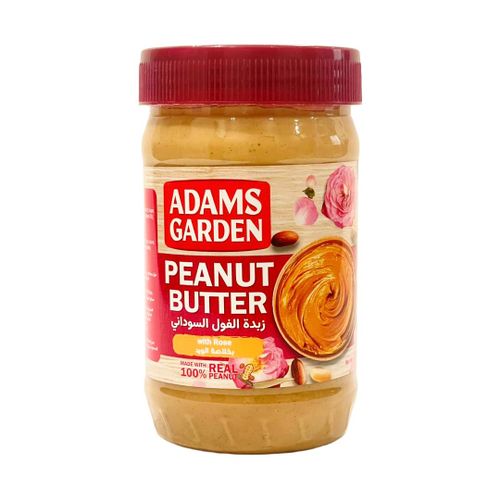 product_image_name-Adams Garden-زبدة الفول سوداني (بخلاصة الورد) - 510 جم-1