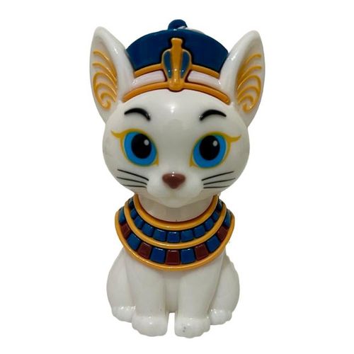 product_image_name-Generic-ميدالية مفاتيح قطة فرعونية أبيض – تعليقة شنطة وسيارة – إكسسوار نسائي بولي ثقيل-2