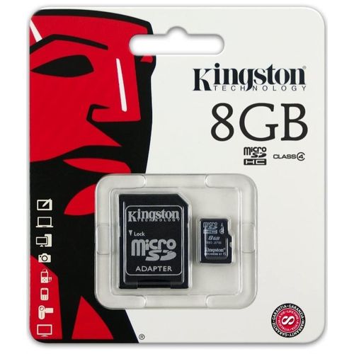 product_image_name-Kingston-Micro SDHC Class 4 Memory Card With SD Adapter Black-1