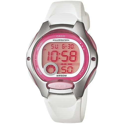 اشتري Casio ستاندرد ساعة LW-200-7AV حريمى (قمية, ضد المياه, رياضية ساعة) في مصر