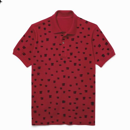 Buy Ho Holland Men's Printed Polo Shirt - Red in Egypt