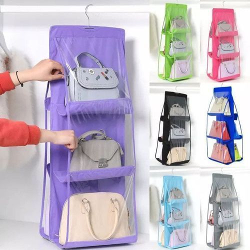 Buy Felt Purse Organizer Insert Zipper Pocket with Two Removeable Bottle  Holder Online at desertcartINDIA