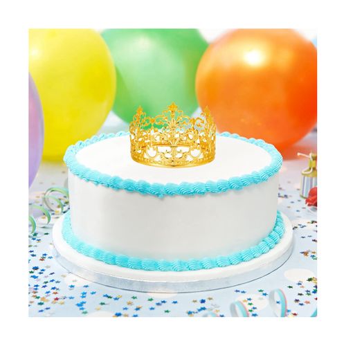 Pink Diamanté Crown / Tiara Cake Topper - Evelay