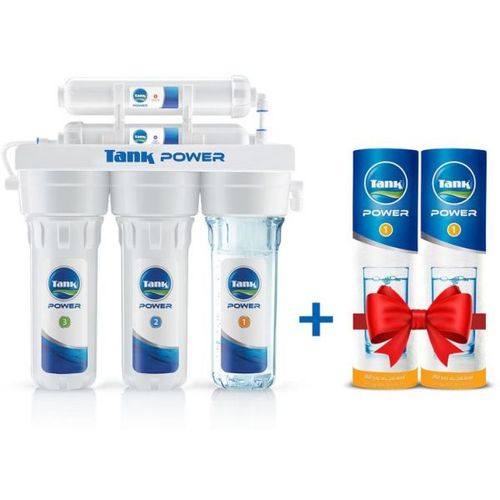 Buy Tank Power Filter - 5 Stages - 2 Filter Cartridges  in Egypt