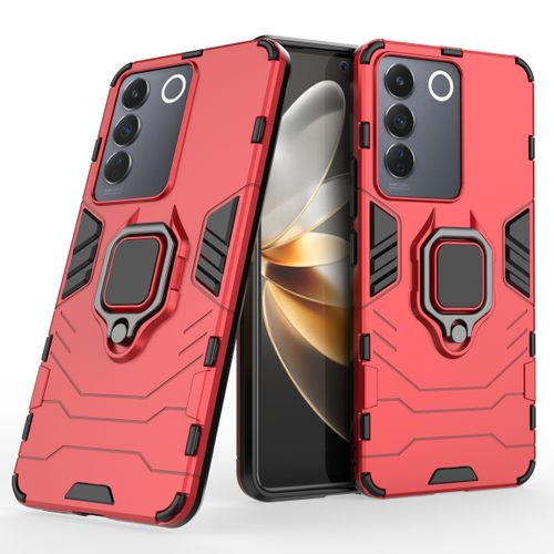 product_image_name-Generic-Compatible With Vivo V27E Black Panther Back Cover (Red)-1