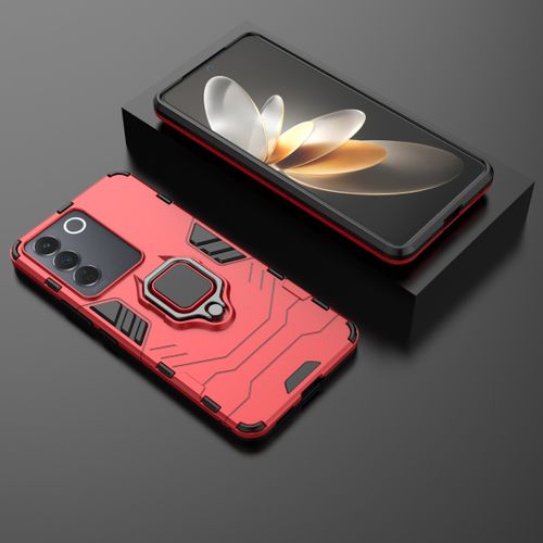 product_image_name-Generic-Compatible With Vivo V27E Black Panther Back Cover (Red)-4