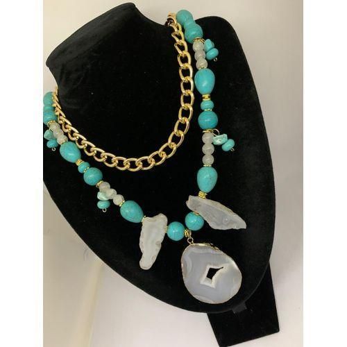 product_image_name-Handmade-عقد من أحجار العقيق والدهب الصيني-4