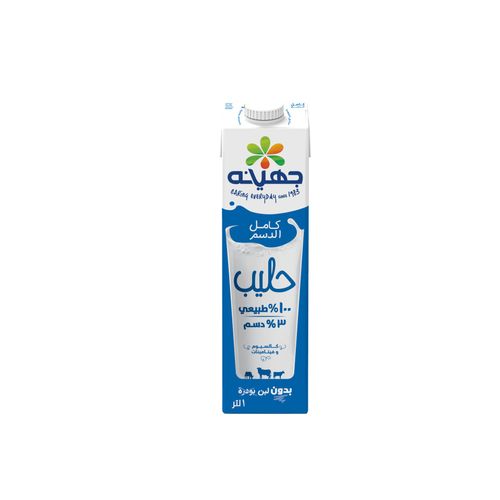 سعر Juhayna Juhayna Full Cream Milk 1 L فى مصر جوميا مصر كان بكام