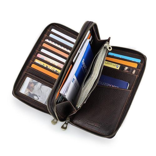 WILDHORN® RFID Protected Genuine High Quality Classic Leather Wallet &