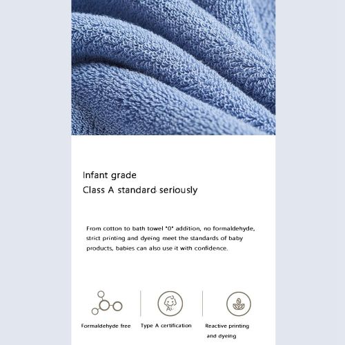 Generic SANLI Luxury Bath Towels Pure Cotton Thick Bath Towel 80X160CM  Oversized Bath Towels Bathroom Decorative Towels Dark Blue @ Best Price  Online