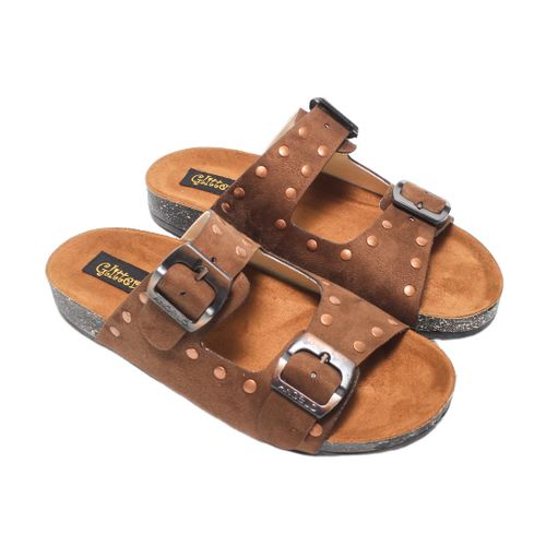 product_image_name-Glitter- Wimen Slippers - Brown-1